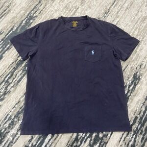 polo ralph lauren T Shirt Blue Size Large Mens